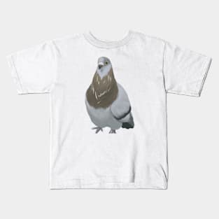 Cute Pigeon Drawing Kids T-Shirt